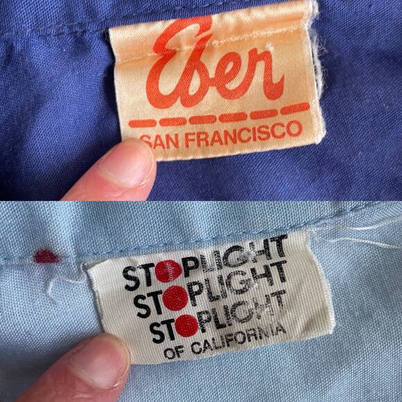 VINTAGE 80s Patterned Womens Blouses Wholesale Bundle / 3 Pcs / Sz S/M Lot - Picture 7 of 10